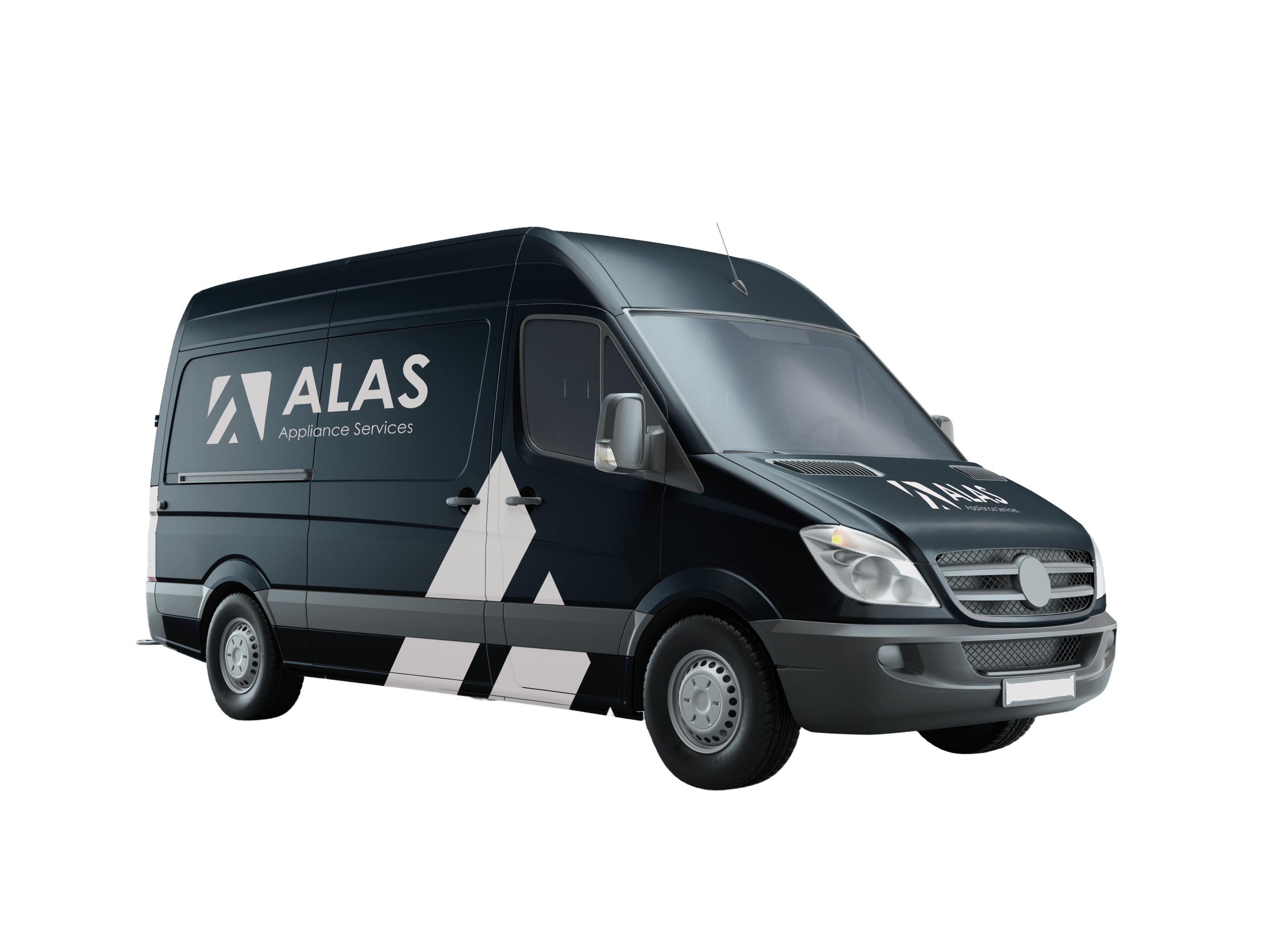 ALAS Appliance Services local service van